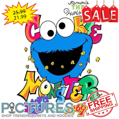 Famous the world Orep Cookie Monster since 1969 shirt