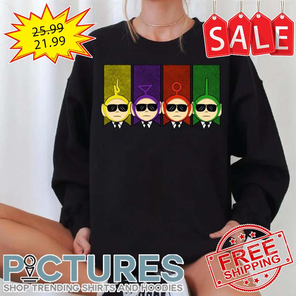 Sunglasses Funny Art Teletubbies shirt