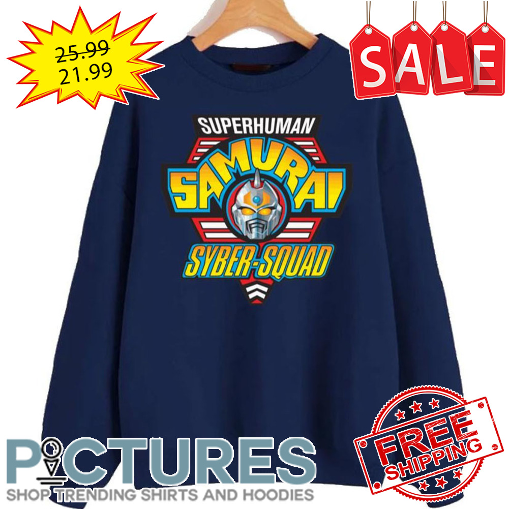 Superhuman Samurai Syber Squad Logo Ultraman shirt