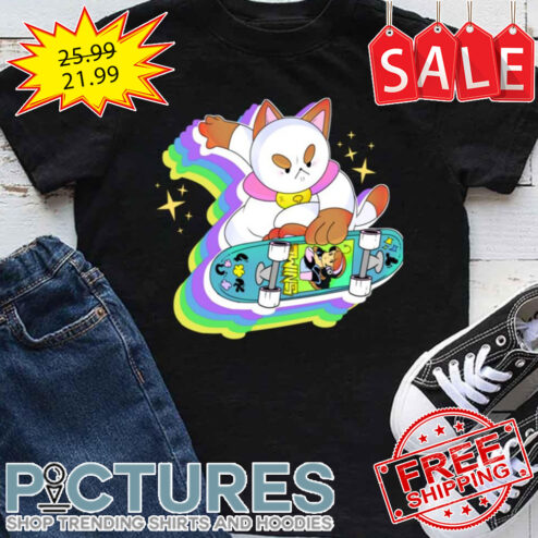 Sweep Skateboarding Bee And Puppycat shirt