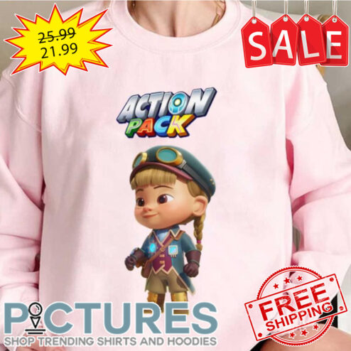 The Captain Action Pack shirt