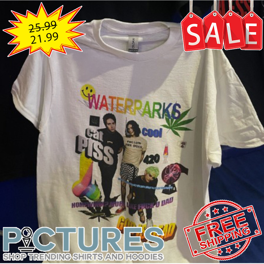 Waterrarks cool cat piss god is dead shirt