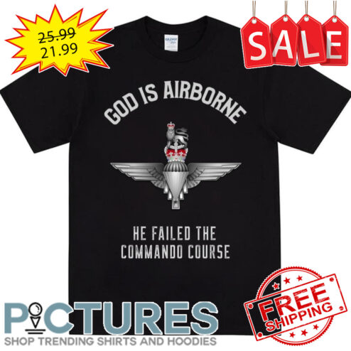 Royal Marines God Is Airborne Owen The Recruit shirt