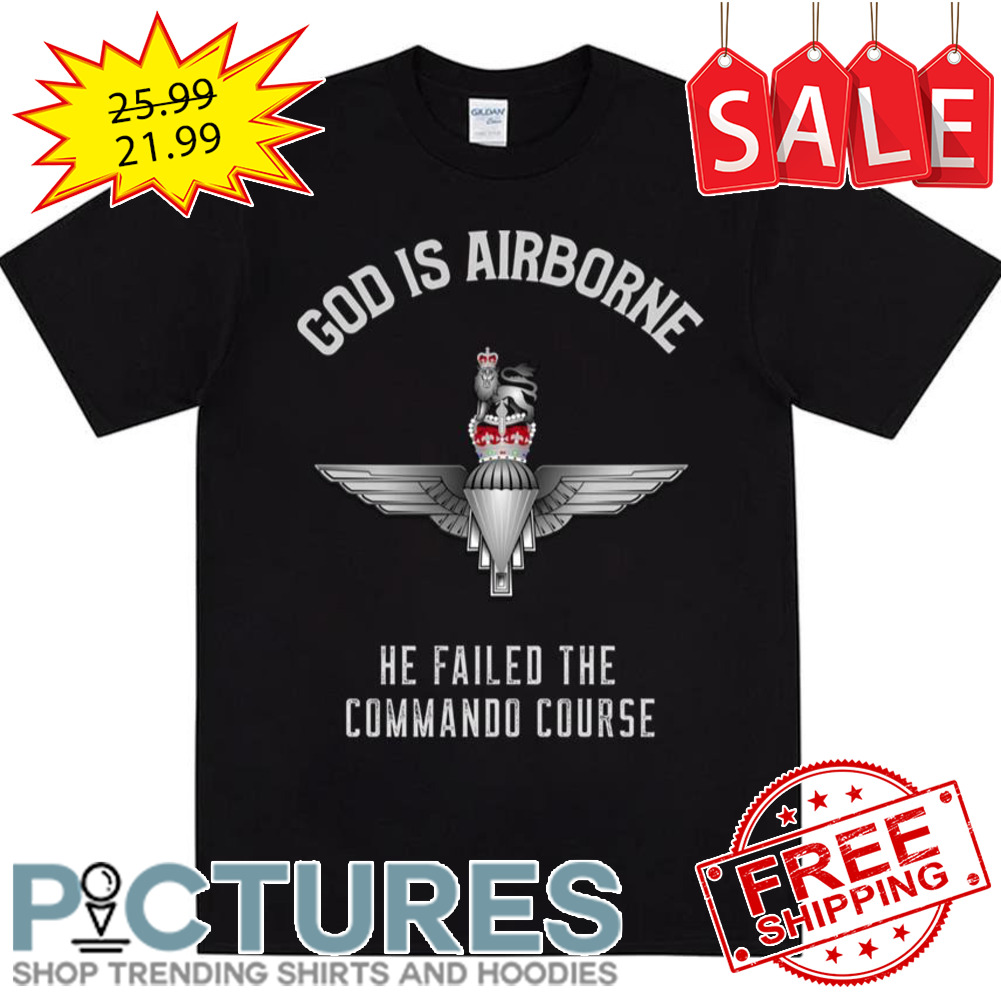 Royal Marines God Is Airborne Owen The Recruit shirt