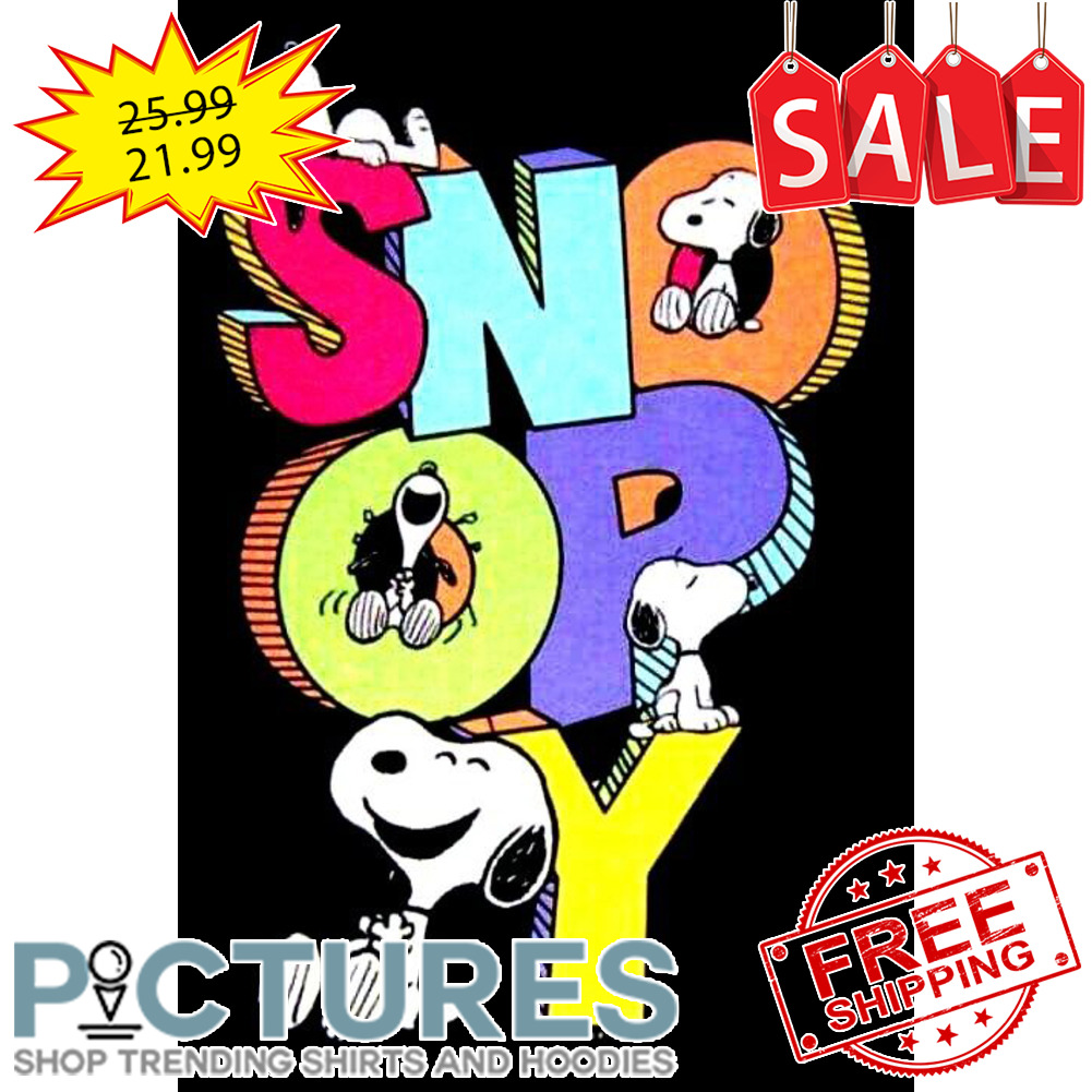 Snoopy Retro Funny Shirt