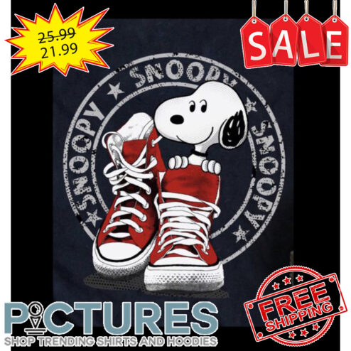 Snoopy Shoes Retro Vintage shirt