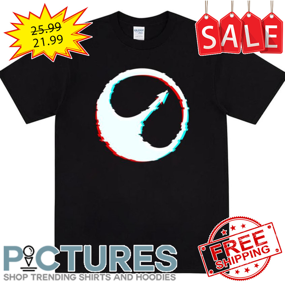 Space Fleet Glitched Black Mirror shirt