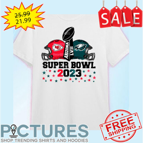 Super Bowl LVII 2023 Arizona Kansas vs Philadelphia championship shirt