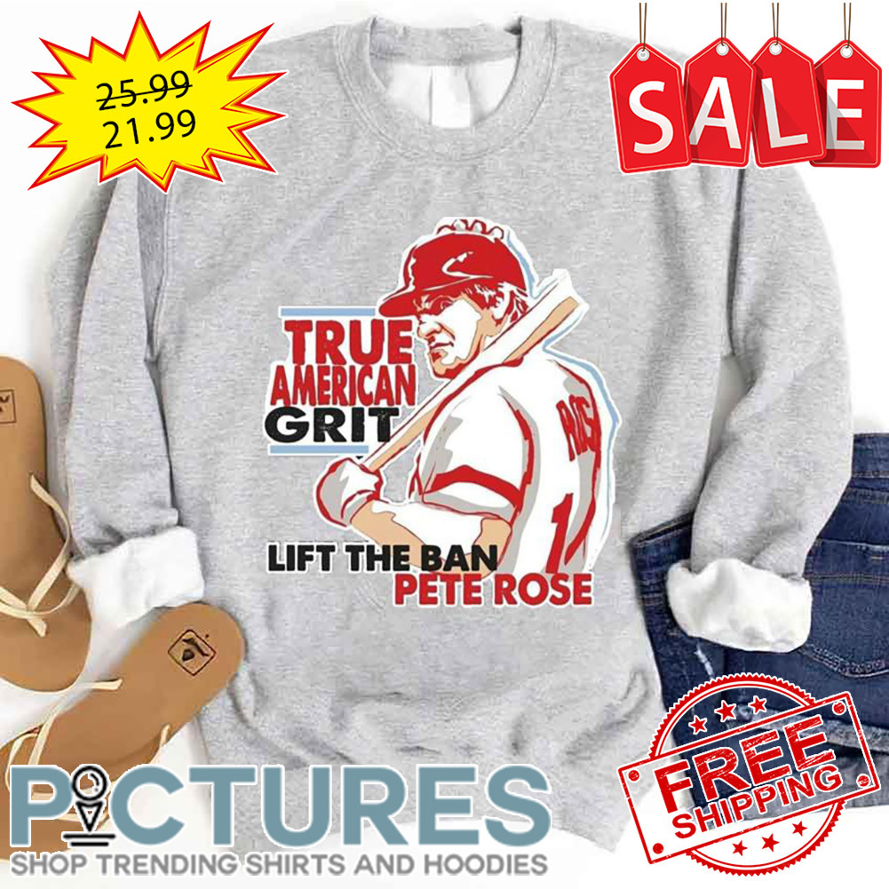 Georgia Bulldogs True American Grit lift the ban Pete Rose shirt