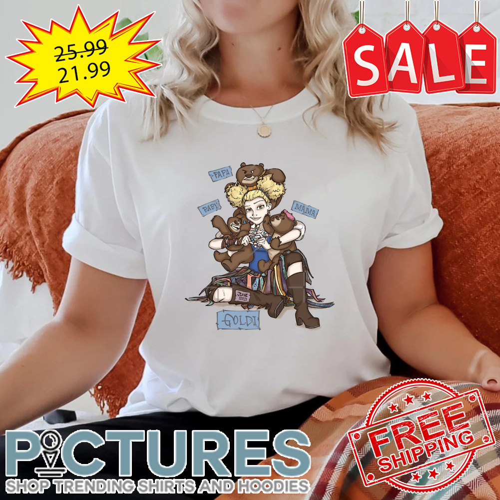 Goldi  Family Papa Baby Mama shirt