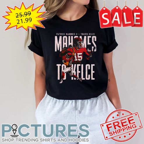 Patrick Mahomes Travis Kelce Kansas City Chief Super Bowl shirt