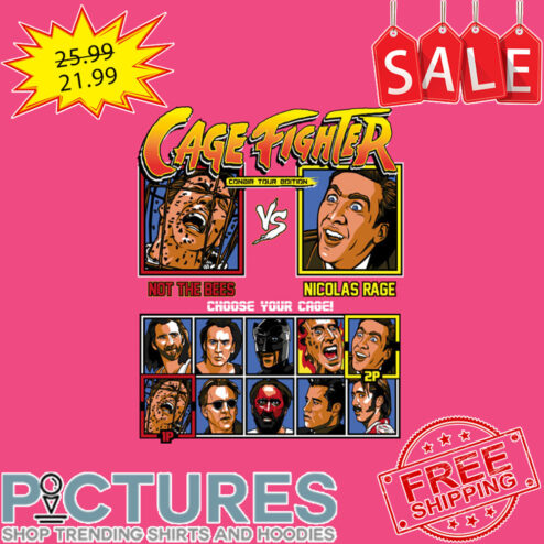 Nicolas Cage Fighter Conair Tour Edition shirt