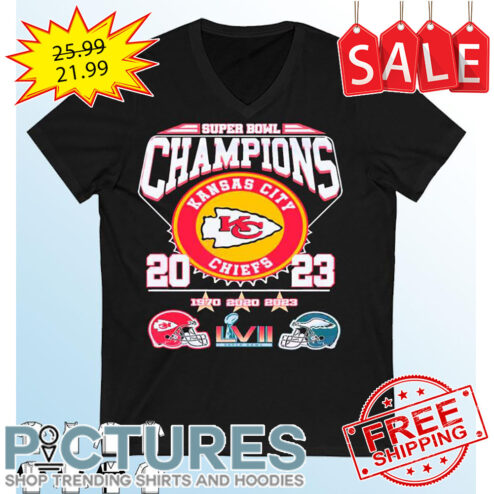 Super Bowl Champions Kansas City Chief 1970 2020 2023 LIVII NFL shirt
