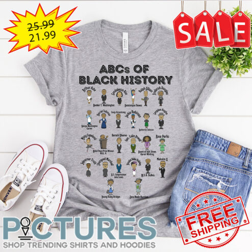 ABCs Of Black History BLM shirt