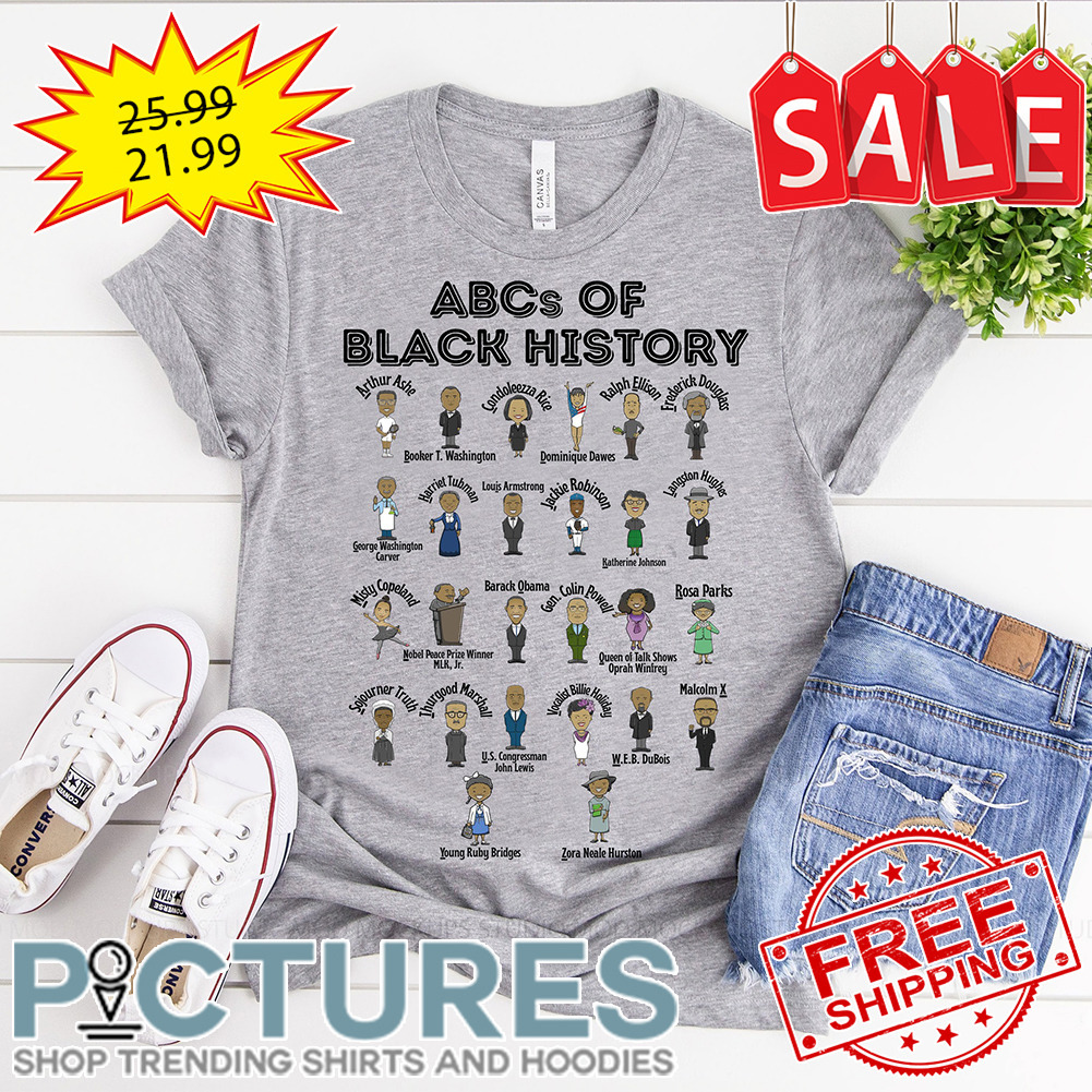 ABCs Of Black History BLM shirt