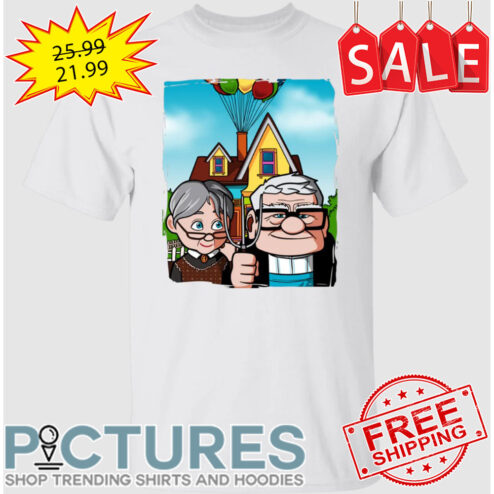 Carl and Ellie UP love story Happy Valentine's day shirt