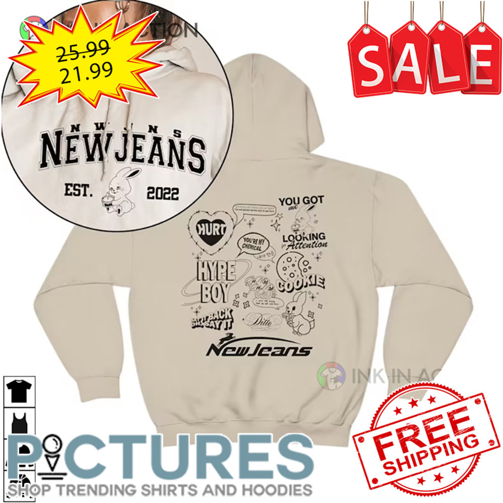 New Jeans EST 2022 Album Tracklist shirt
