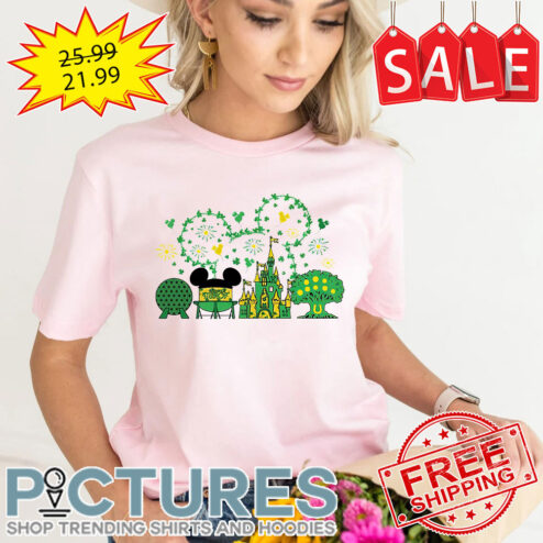Disney Happy Mouse Saint Patrick's Day Shirt