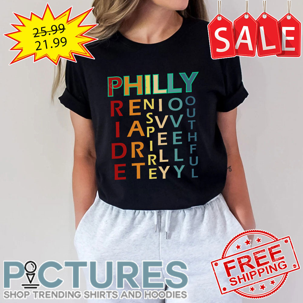 Philly Pride Heart Inspire Lively Lovely youthful Philadelphia Eagles shirt
