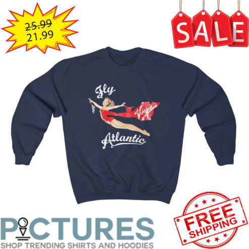 Queen Princess Fly Virgin Atlantic Retro Vintage shirt