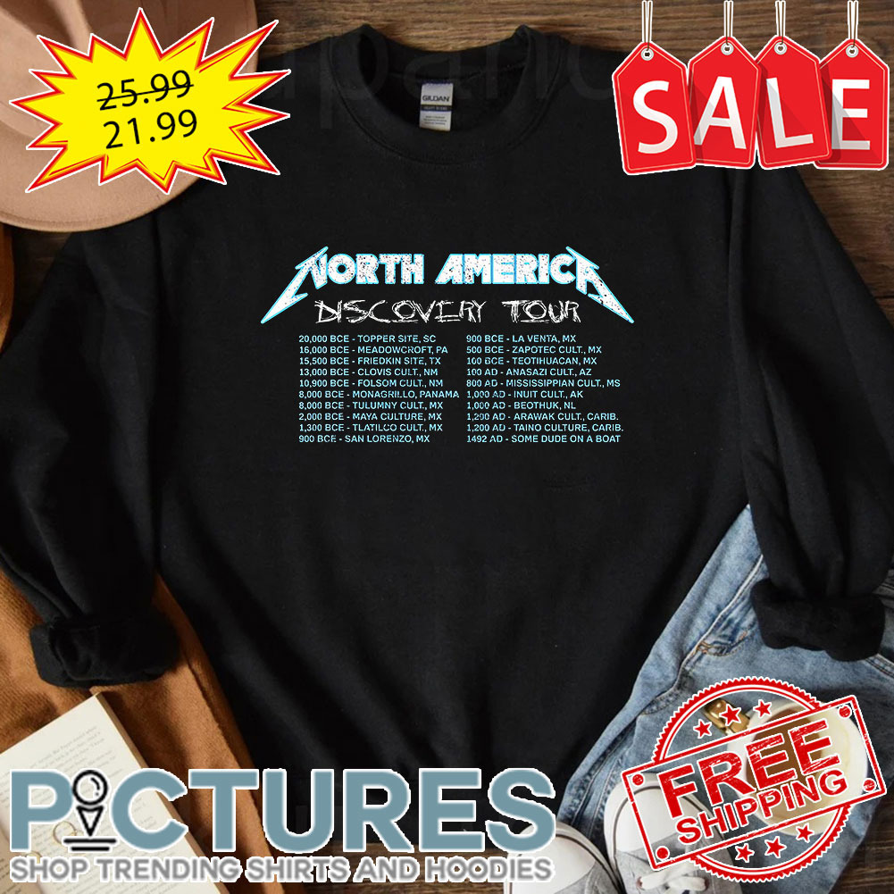 North America Discovery Tour shirt