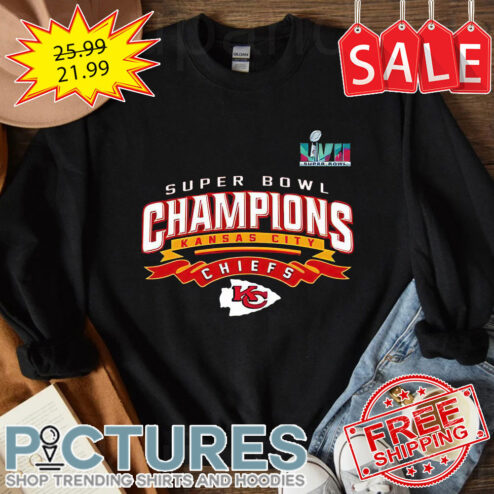 Kansas City Chiefs Super Bowl LVII 2023 Champions shirt