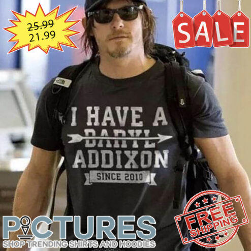 I have a daryl addixon since 2010 The Walking Dead shirt