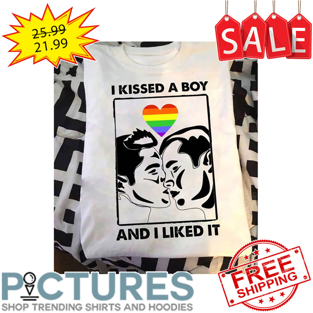 I kissed a boy and I liked it LGBTQ shirt