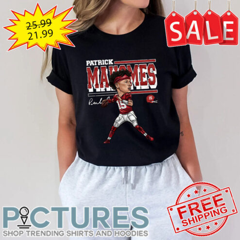 Patrick Mahomes Cartoon Kansas City Chiefs NFL Signature shirt
