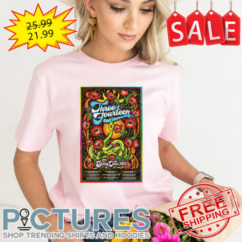 Three Fourteen Spring Tour 2023 shirt
