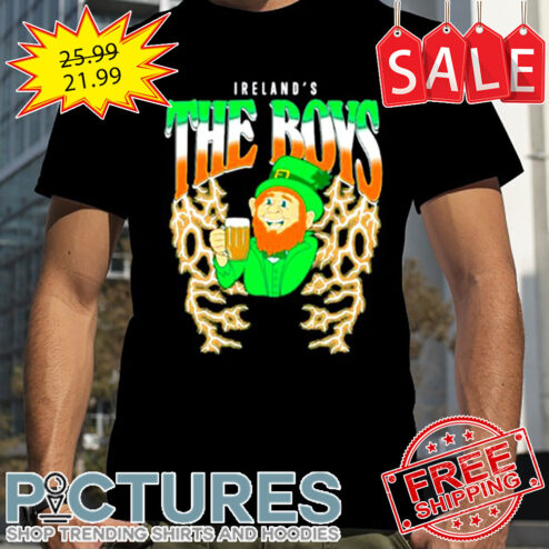 Ireland’s the boys Ireland lightning St Patrick's Day shirt