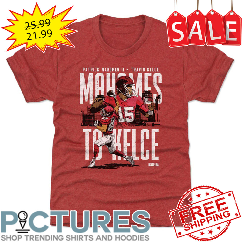 Patrick Mahomes ' Travis Kelce Kansas City Chiefs NFLPA shirt