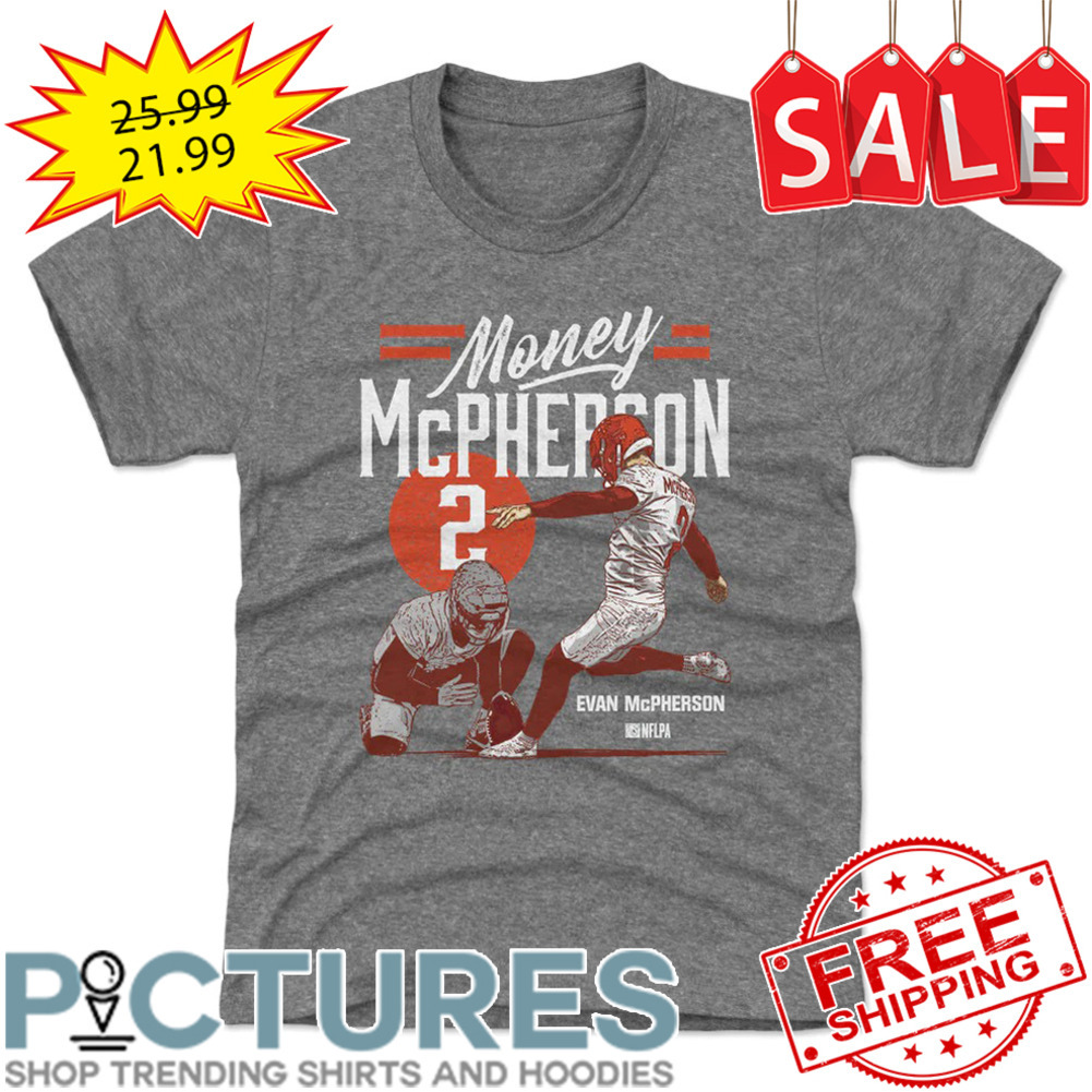 Evan McPherson Money McPherson Number 2 Cincinnati Bengals NFL shirt