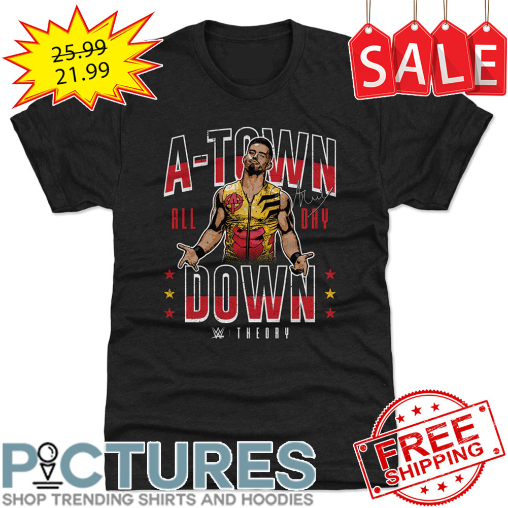 Theory A-Town All Day Down The Day Siganture shirt