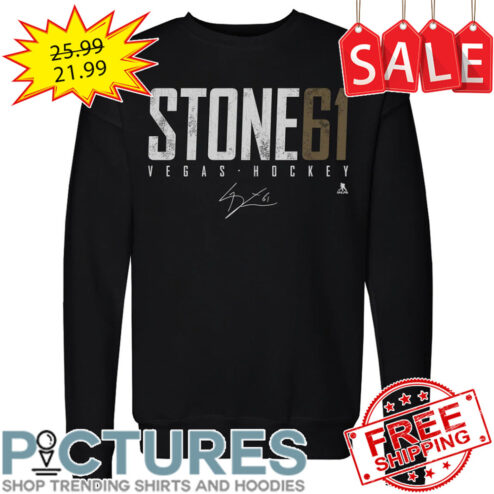 Mark Stone Number 61 Vegas Golden Knights NHL Signature shirt