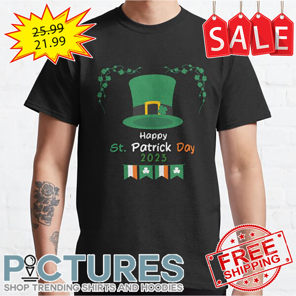 Shamrocks Irish Green Happy St Patrick's Day 2023 shirt