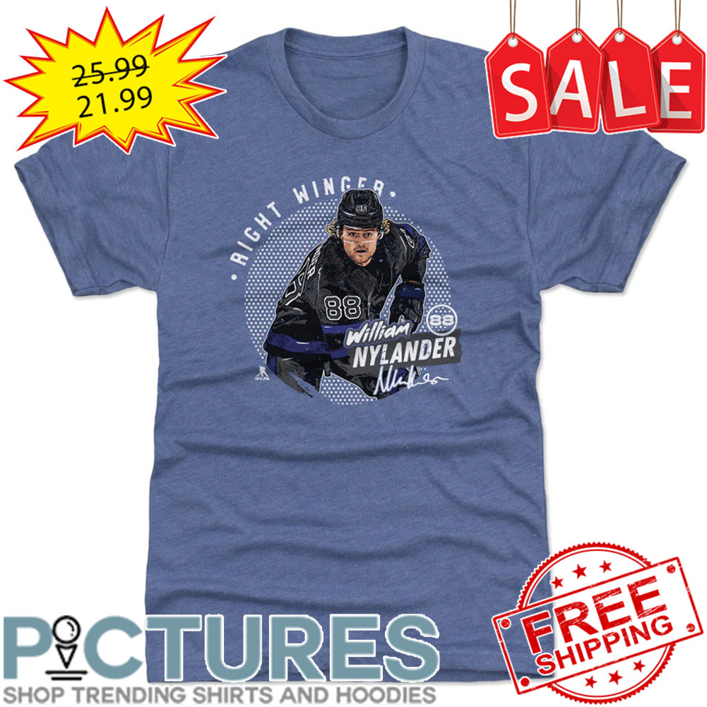 William Nylander Number 88 Right Winger Toronto Maple Leafs NHL Signature shirt