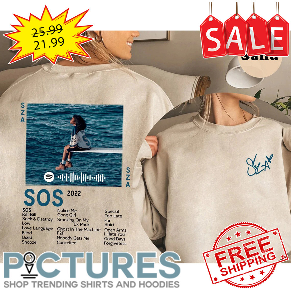 SZA SOS Full Tracklist Vintage Shirt