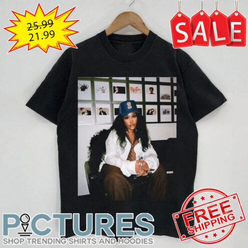 Sza Vintage New Bootleg 90s Black shirt