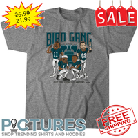 Bird Gang Players 2022 conference champions Philadelphia Eagles NFL shirt