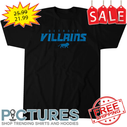 Detroit Villains Detroit Lions NFL shirt