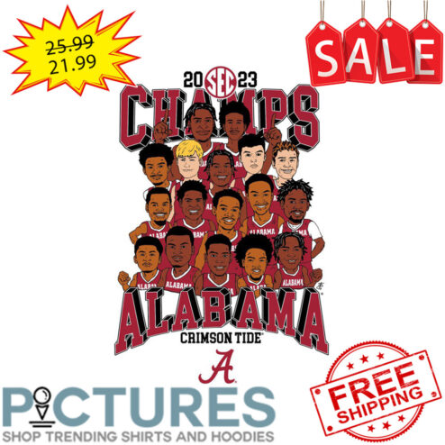 Alabama Crimson Tide Champs 2023 Players NCAA shirt