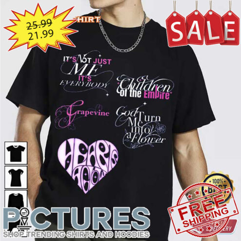 List Song In Album And In The Darkness Hearts Aglow Weyes Blood shirt