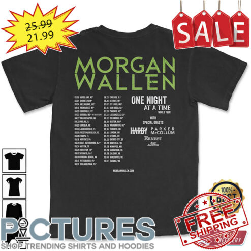 Morgan Wallen One Night At A Time Tour 2023 Shirt