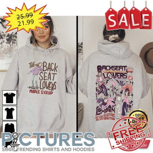The Backseat Lovers 2023 Tour shirt