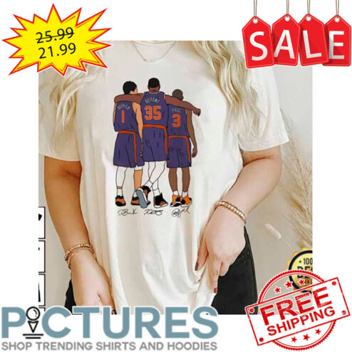 Kevin Durant Phoenix Suns NBA Signatures shirt