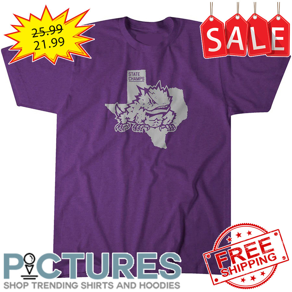 Mascot State Champs TCU Horned Frogs NCAA shirt