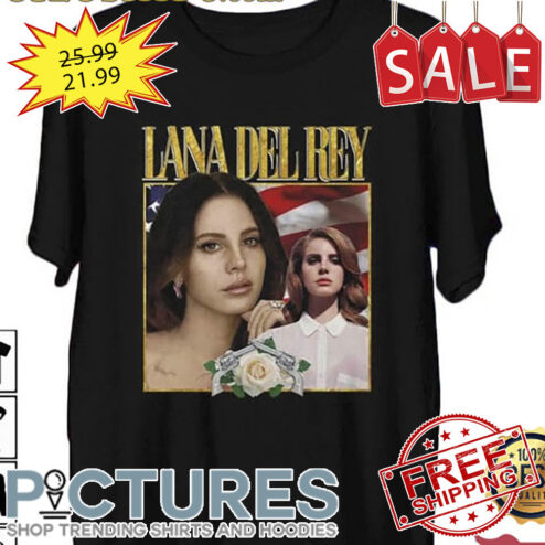 Rose Lana Del Rey Vintage shirt