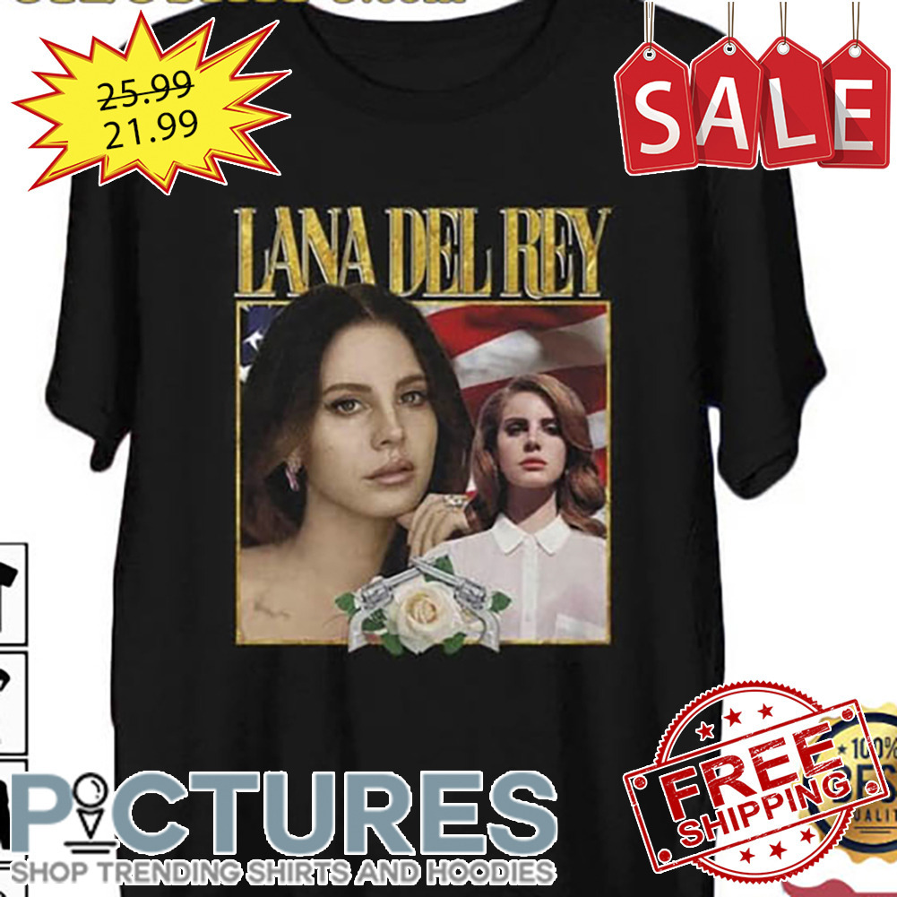 Rose Lana Del Rey Vintage shirt