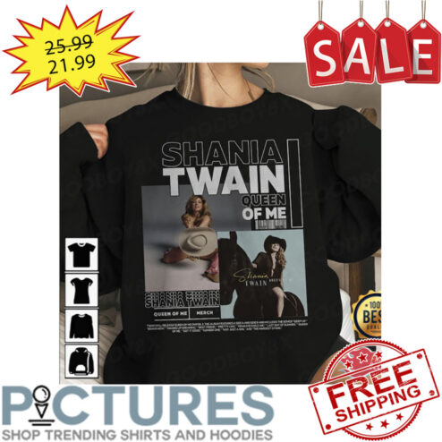 Shania Twain Queen Of Me Merch Tour shirt